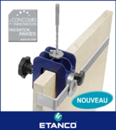 Le guide de perçage Drillstone, une exclusivité brevetée Etanco - Batiweb